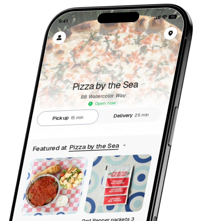 Pizza by the Sea app preview