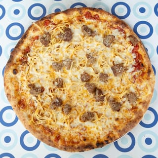 12" Spaghetti & Meatballs Pizza